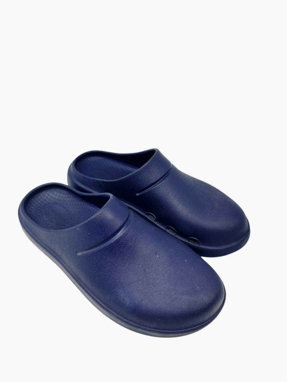OOFOS OOcloog Recovery Clogs Navy Blue Women's Size 9 EU 40 Comfort Shoes